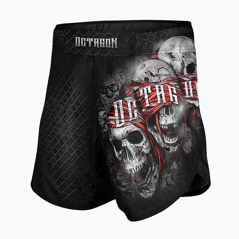 Pantaloni scurți de antrenament pentru bărbați Octagon The Rules MMA black/multicolor 3
