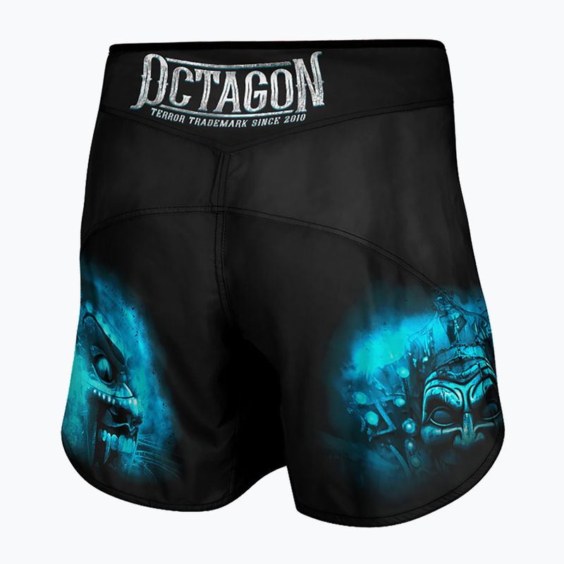 Pantaloni scurți de antrenament pentru bărbați Octagon Theatre of Terror 2 MMA black/mulicolor 2