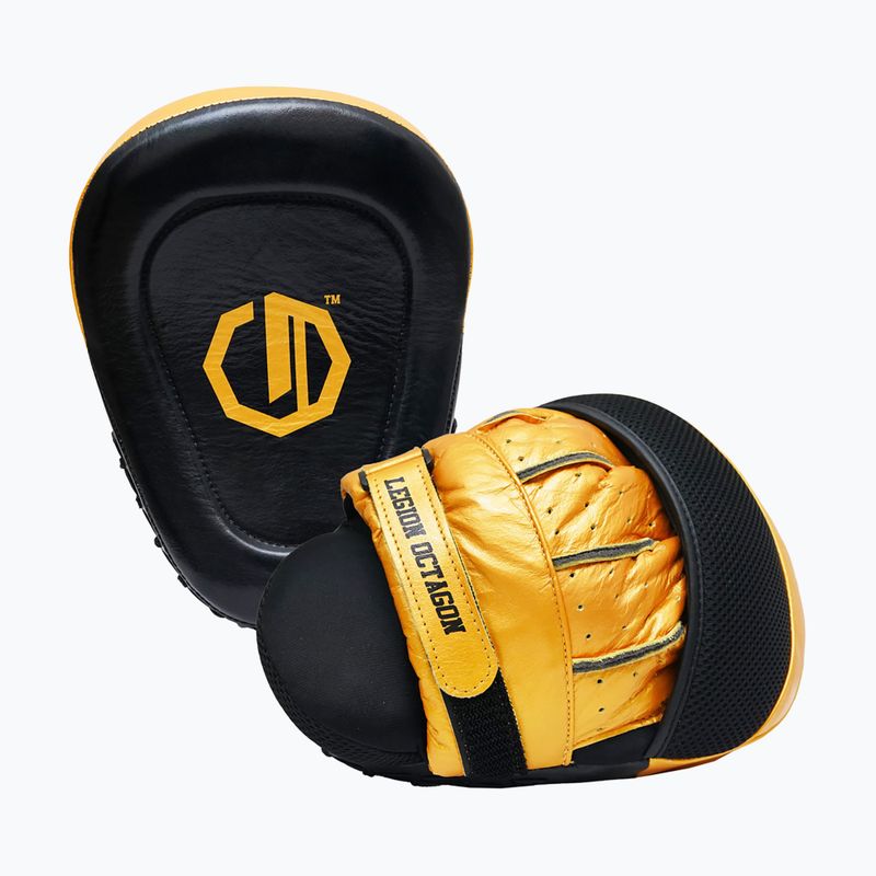 Labe de antrenament pentru antrenor Octagon Legion Pro Series black/gold 2