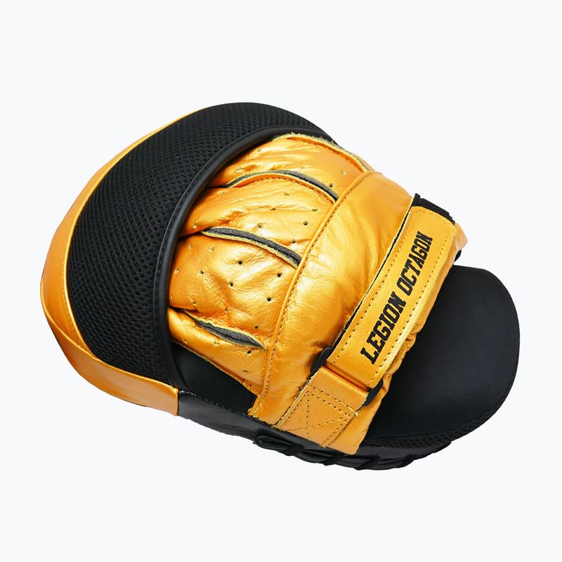 Labe de antrenament pentru antrenor Octagon Legion Pro Series black/gold 3