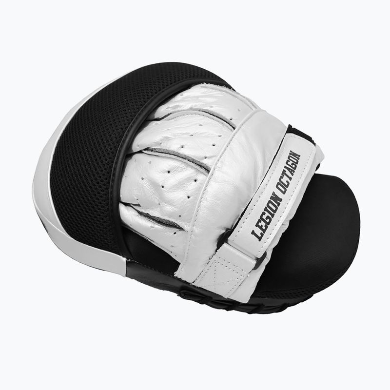 Labe de antrenament pentru antrenor Octagon Legion Pro Series black/white 3