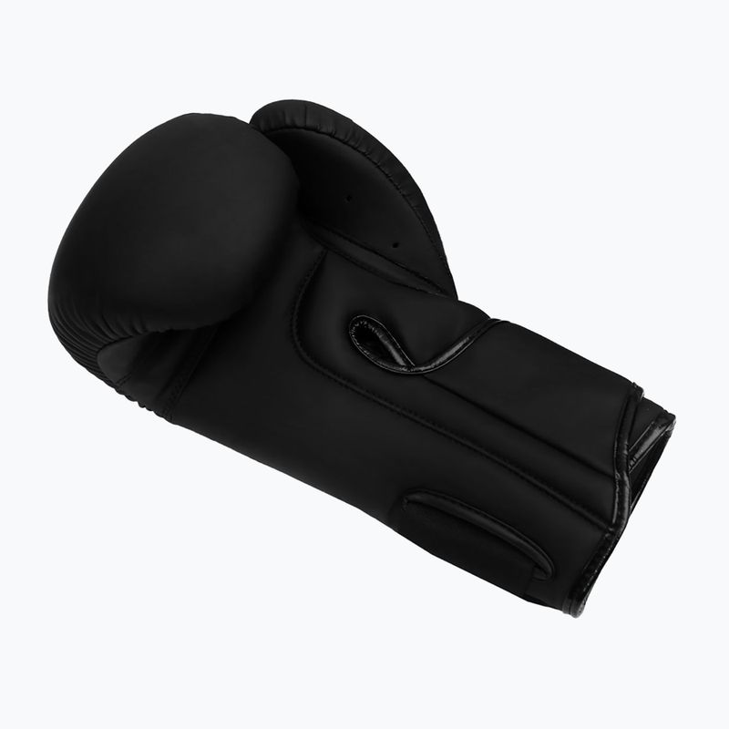 Mănuși de box Octagon Legion Script PU Matt black 3