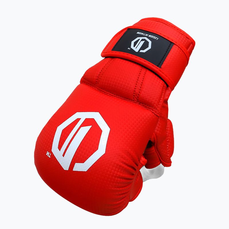 Mănuși de sparring Octagon Legion Kevlar MMA red 3