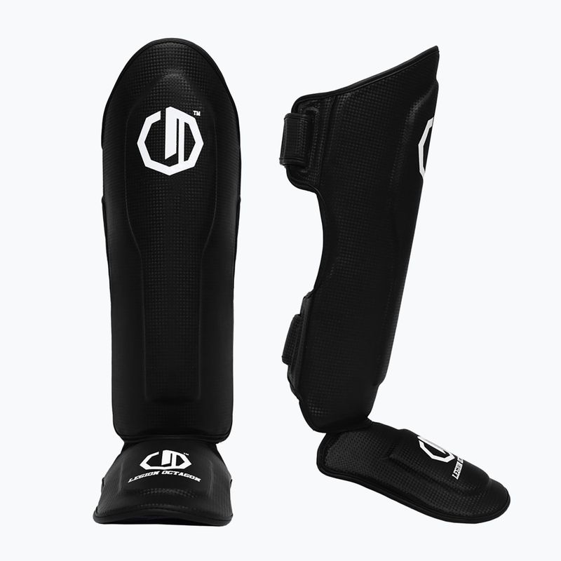 Apărători de tibii și picioare Octagon Legion Kevlar black 3