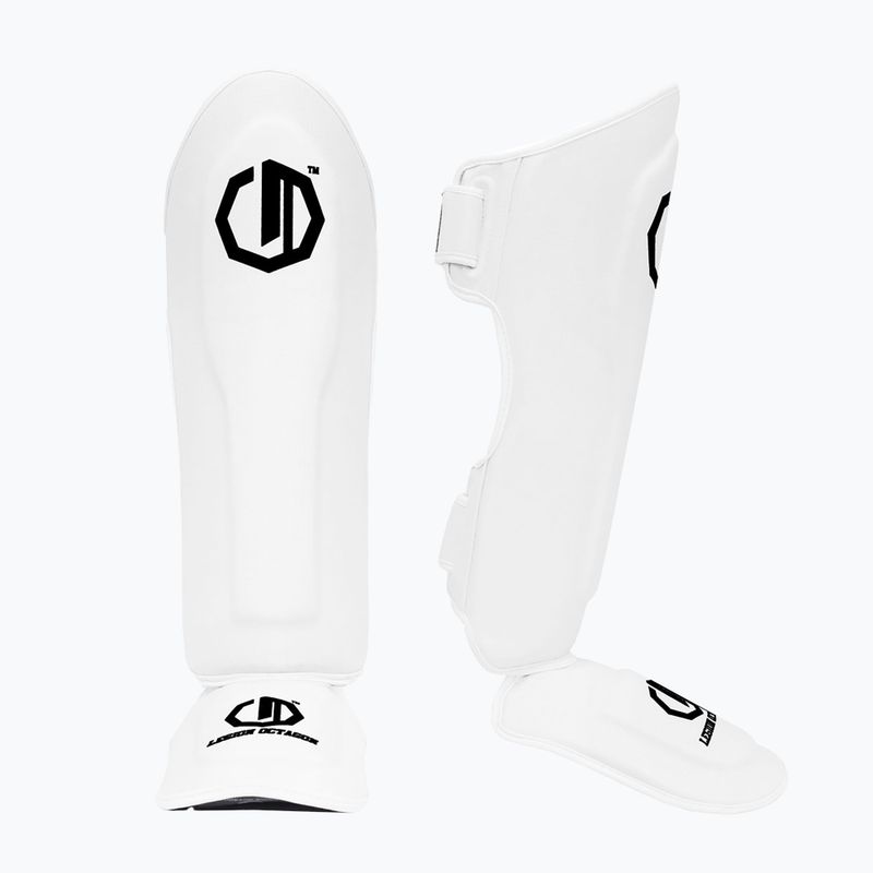Apărători pentru tibie și picioare Octagon Legion Kevlar white 3