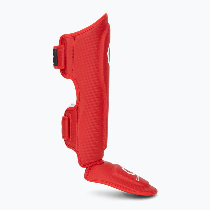 Apărători pentru tibii și picioare Octagon Legion Kevlar red 2