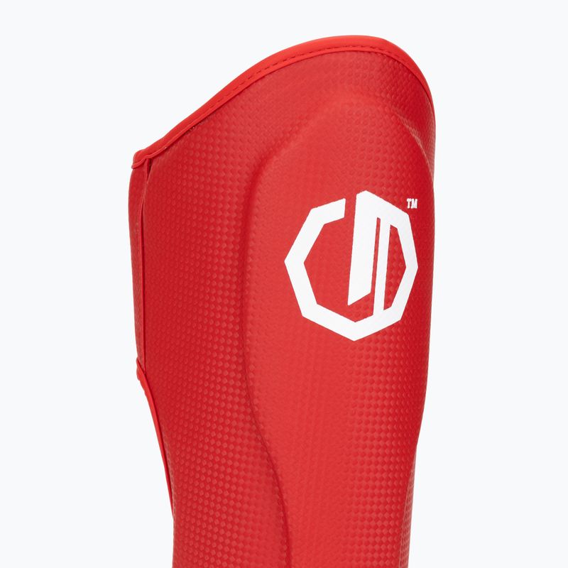 Apărători pentru tibii și picioare Octagon Legion Kevlar red 6