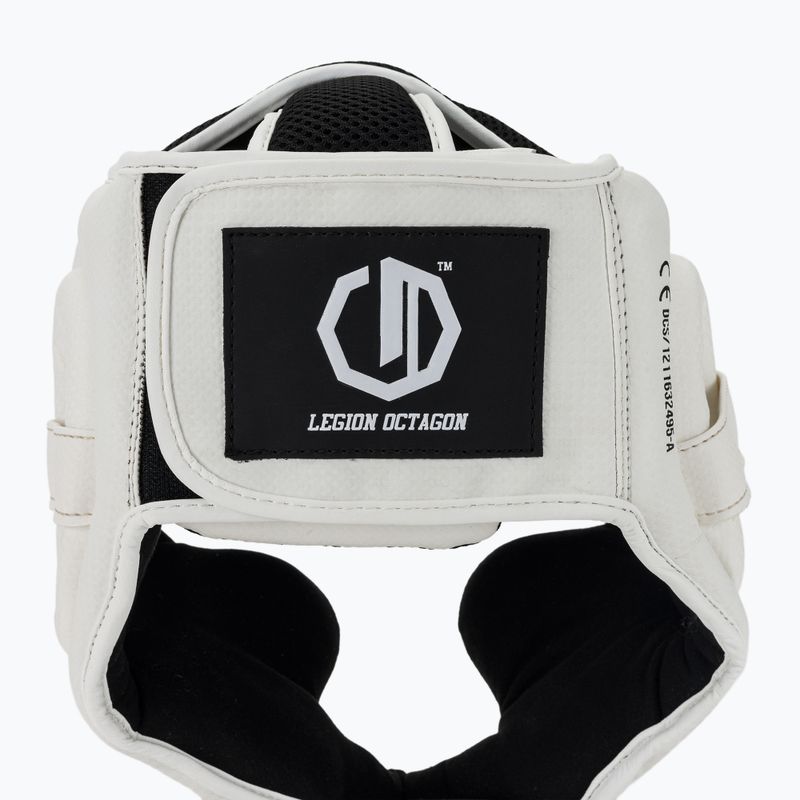 Cască de box Octagon Legion Kevlar white 5