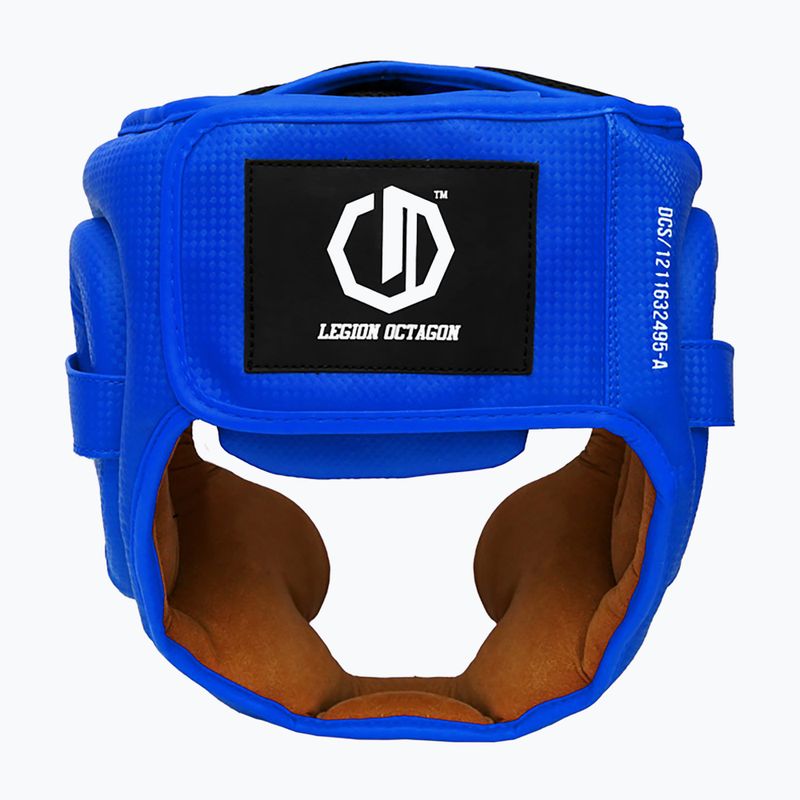 Cască de box Octagon Legion Kevlar blue 2