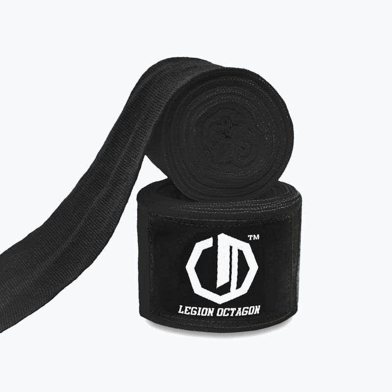 Bandaje de box Octagon Legion Standard 4m black 2