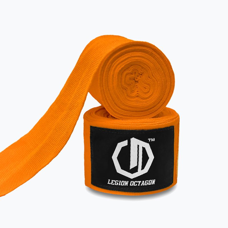 Bandaje de box Octagon Legion Standard 400 cm orange 2