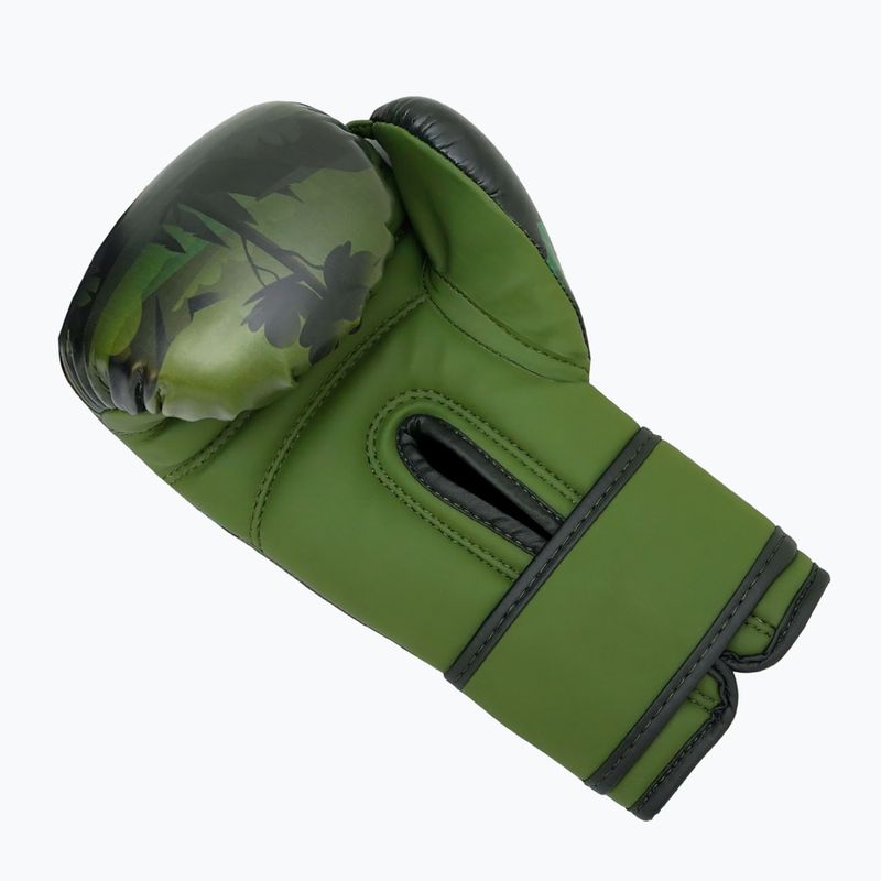 Mănuși de box Octagon Legion Crocodile green/multicolour 3