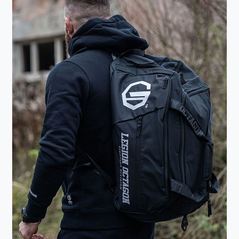 Geantă de antrenament Octagon Legion Fighting Division black 4