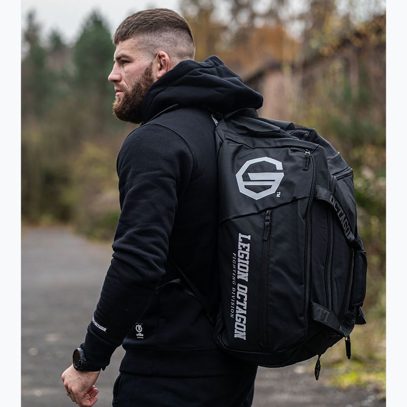 Geantă de antrenament Octagon Legion Fighting Division black 5