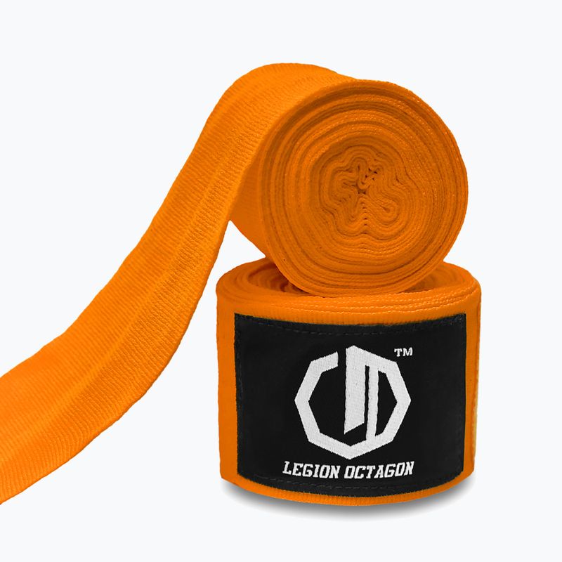 Bandaje de box Octagon Legion Standard 500 cm orange 2