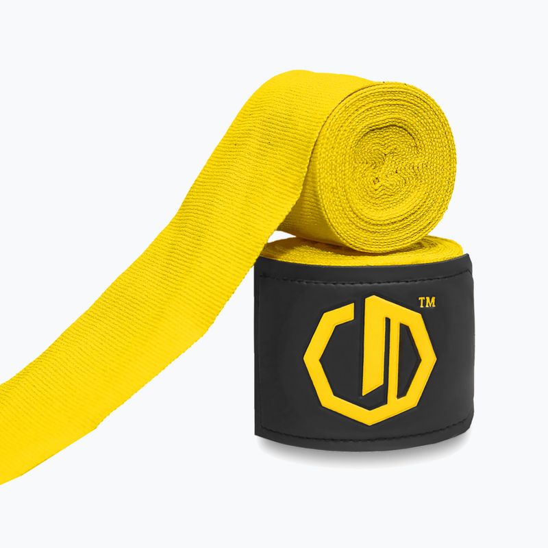 Bandaje de box Octagon Legion Supreme 300 cm yellow 2