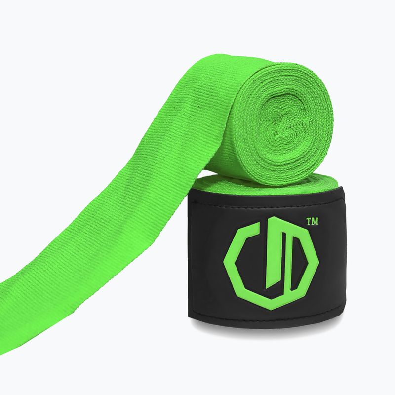 Bandaje de box Octagon Legion Supreme 500 cm light green 2