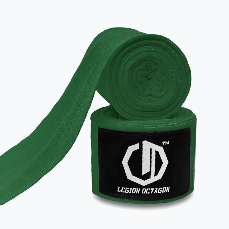 Bandaje de box Octagon Legion Standard 500 cm dark green 2