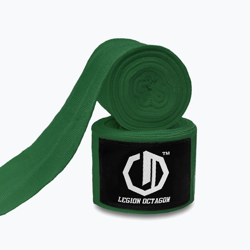 Bandaje de box Octagon Legion Standard 300 cm dark green 2