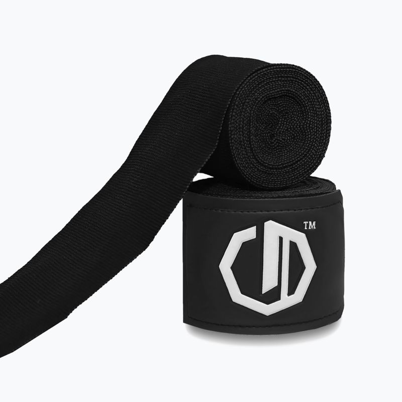 Bandaje de box Octagon Legion Supreme 500 cm black/white 2