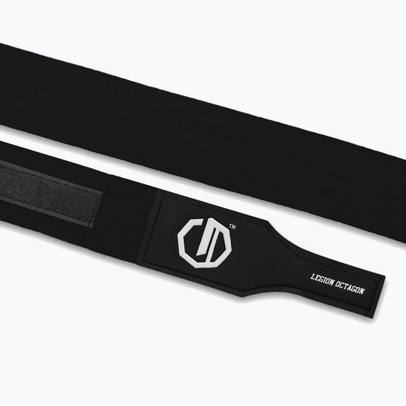 Bandaje de box Octagon Legion Supreme 500 cm black/white 3
