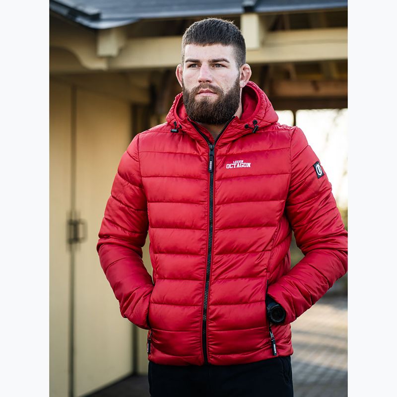 Geacă de iarnă pentru bărbați Octagon Legion Florida red 5
