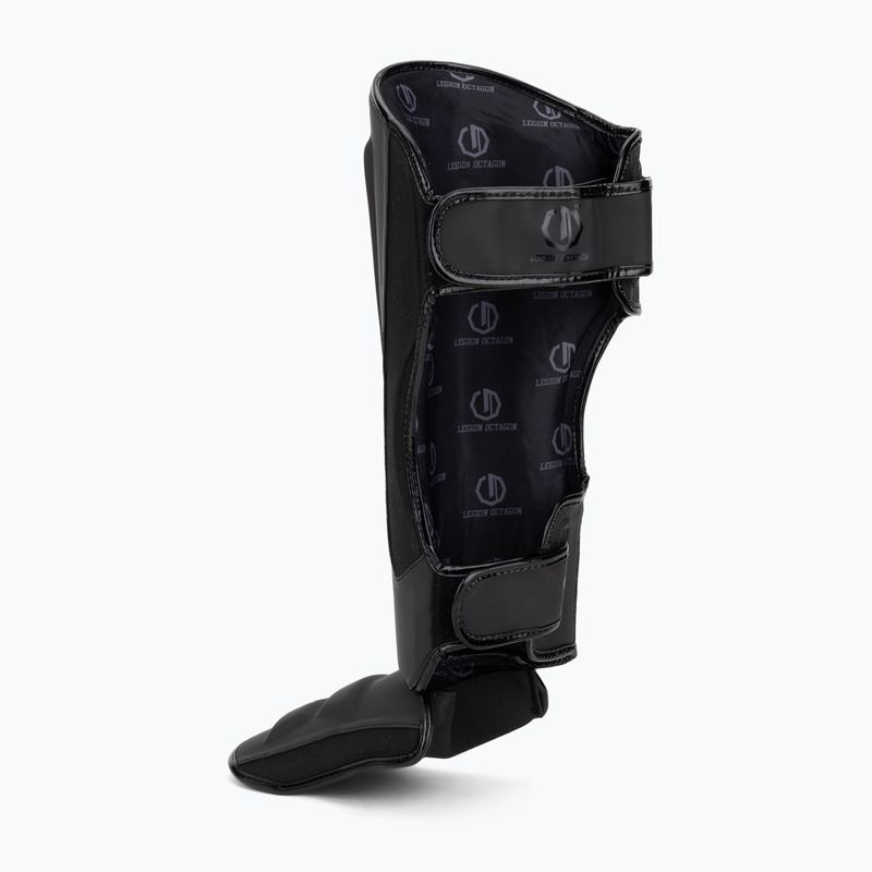 Protecții pentru tibie și picioare Octagon Legion Enforcer black 3