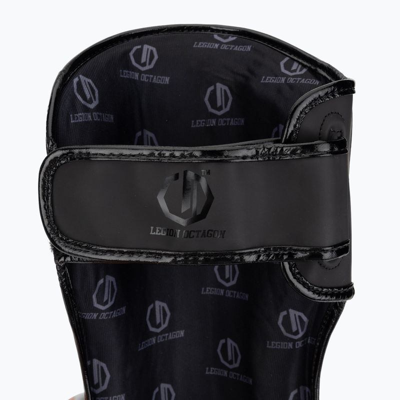 Protecții pentru tibie și picioare Octagon Legion Enforcer black 7