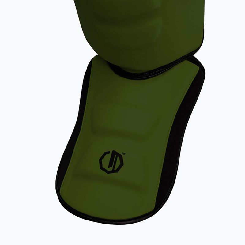 Protecții pentru tibie și picioare Octagon Legion Enforcer dark green 4