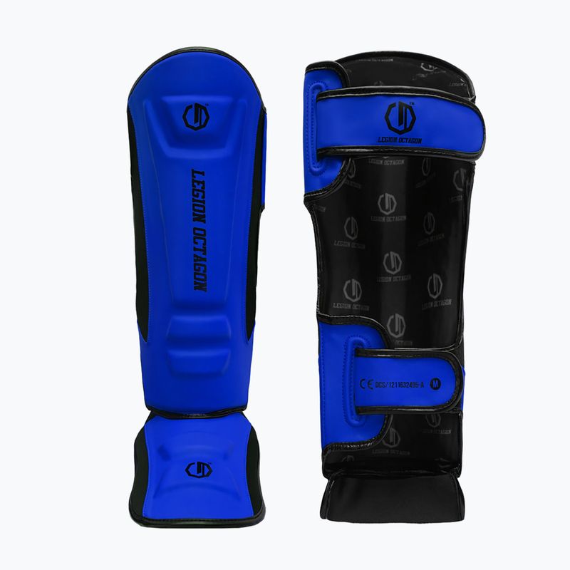 Protecții pentru tibie și picioare Octagon Legion Enforcer dark blue 2