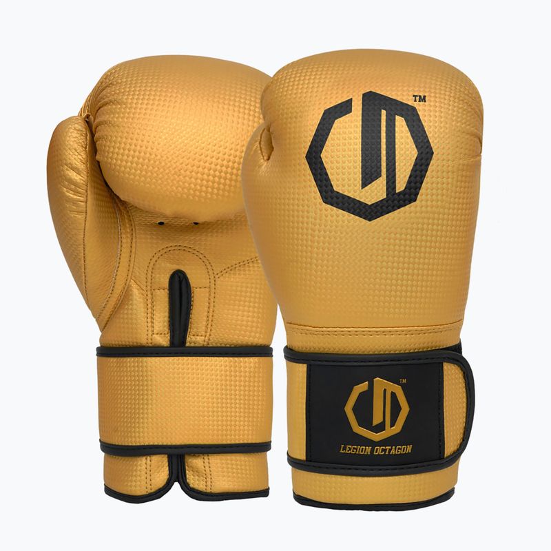 Mănuși de box Octagon Legion Kevlar + gold bag 2