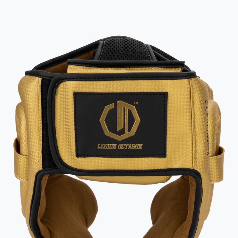 Cască de box Octagon Legion Kevlar gold 4