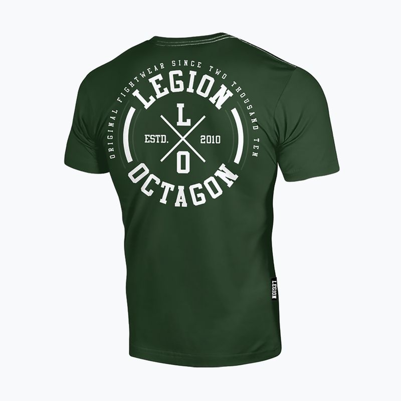 Tricou pentru bărbați Octagon Legion LO bottle green 2