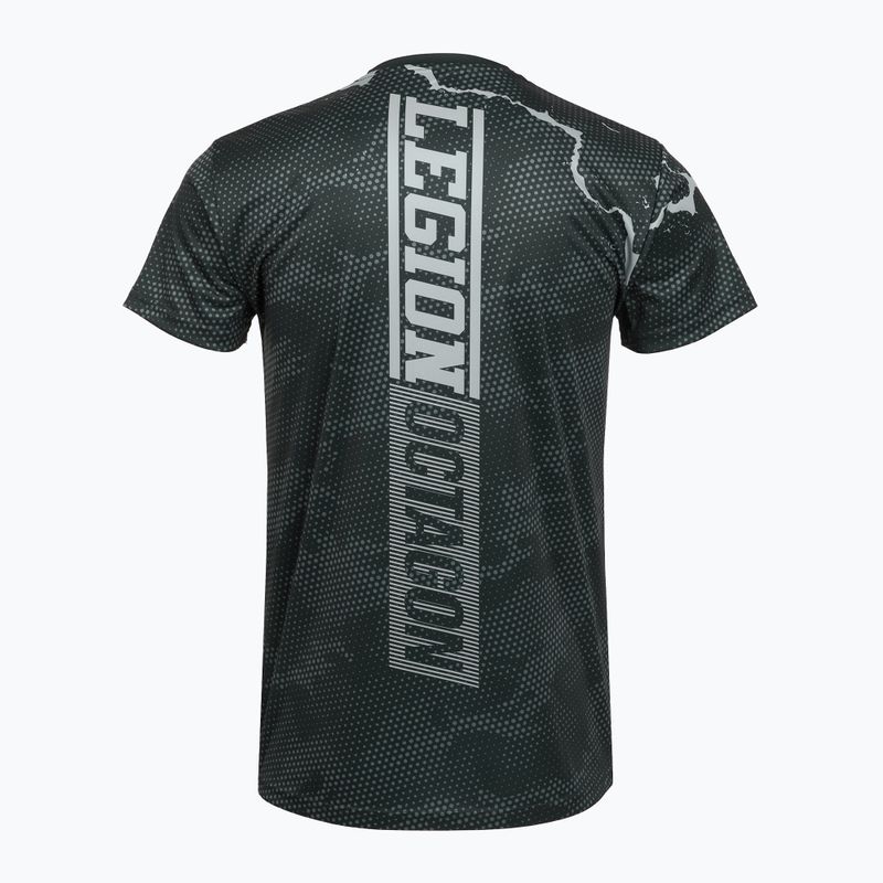 Tricou de antrenament bărbați Octagon Marble Camo black 2