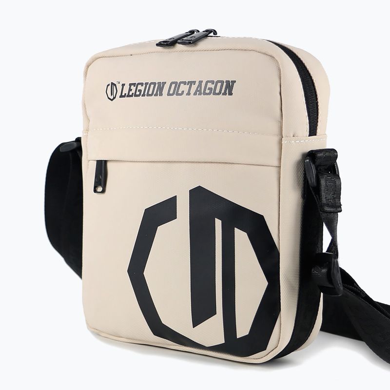 Pliculeț Octagon Legion Siena ecru/black 2