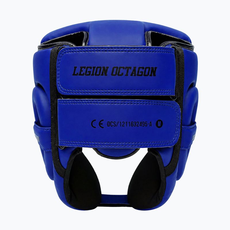 Cască de box Octagon Legion Enforcer blue 2