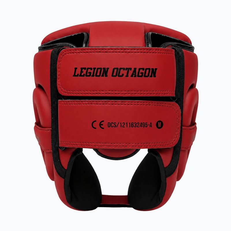 Cască de box Octagon Legion Enforcer red 2