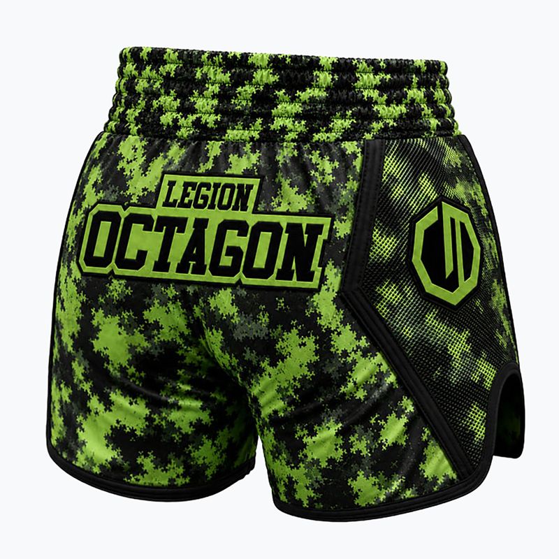 Pantaloni scurți de antrenament Octagon Legion Kickboxing/Muay Thai Premium jungle assault 2