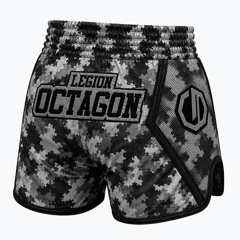 Pantaloni scurți de antrenament Octagon Legion Kickboxing/Muay Thai Premium urban warfare 2