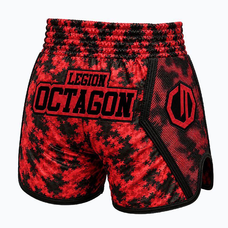 Pantaloni scurți de antrenament Octagon Legion Kickboxing/Muay Thai Premium blodline 2