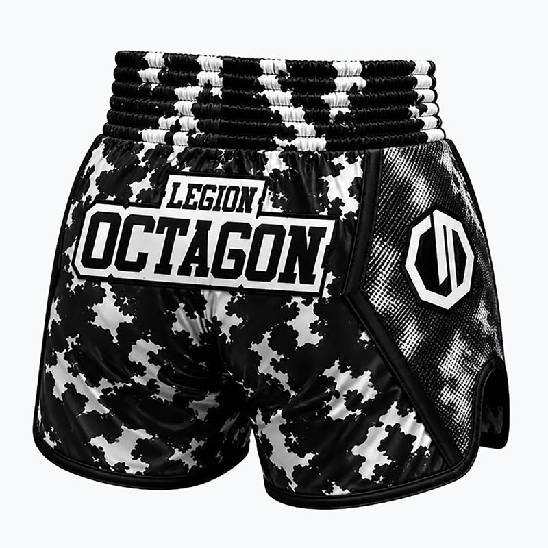Pantaloni scurți de antrenament Octagon Legion Kickboxing/Muay Thai Premium ghost unit 2