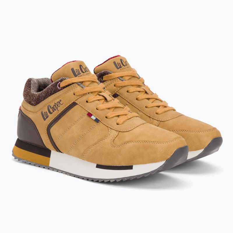 Încălțăminte pentru bărbați Lee Cooper LCJ-21-29-0643 camel/brown