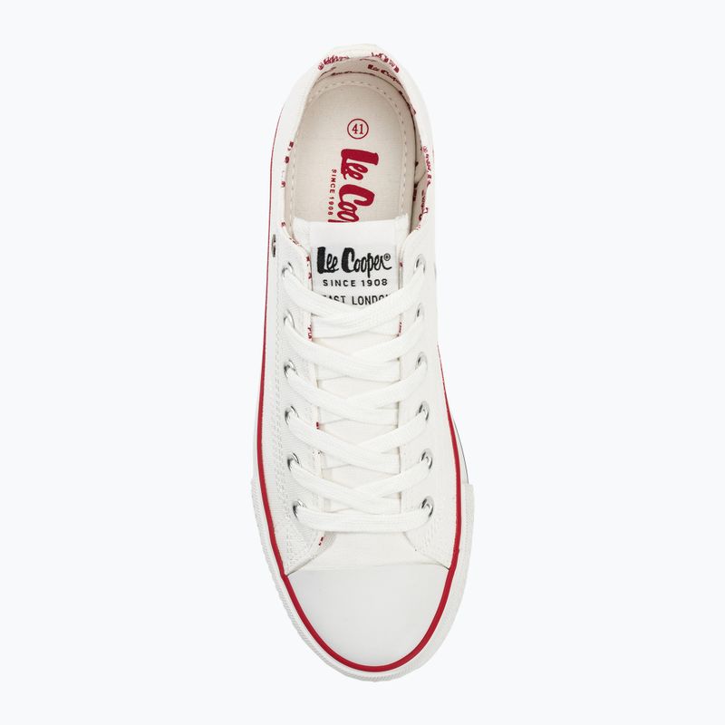 Încălțăminte pentru bărbați Lee Cooper LCW-22-31-0874 white