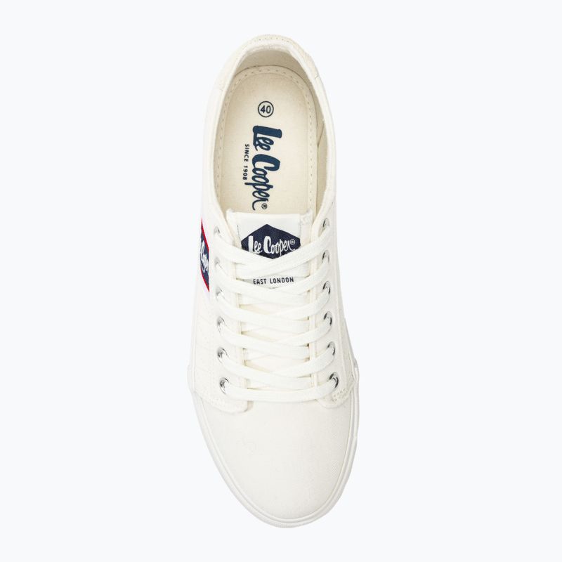Lee Cooper pantofi pentru bărbați LCW-24-02-2143 alb