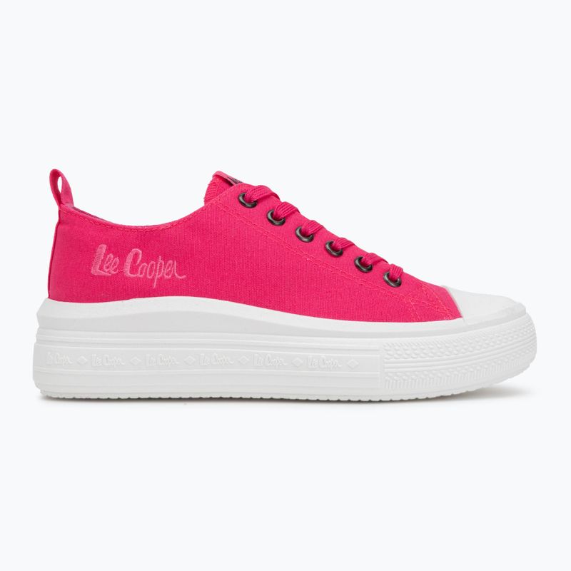 Încălțăminte pentru femei Lee Cooper LCW-25-44-3213LA fuchsia 2