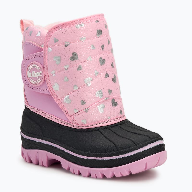 Ghete de zăpadă pentru copii Lee Cooper LCJ-24-44-2863K pink