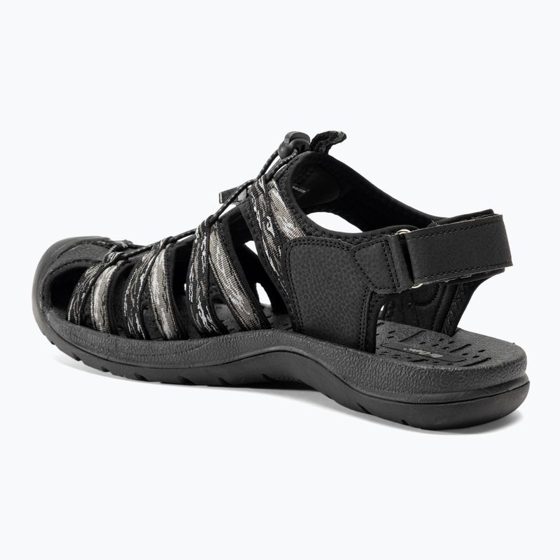 Sandale pentru bărbați Lee Cooper LCW-24-03-2312 negru/gri