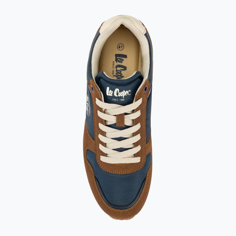 Încălțăminte pentru bărbați Lee Cooper LCW-24-03-2334 brown/navy