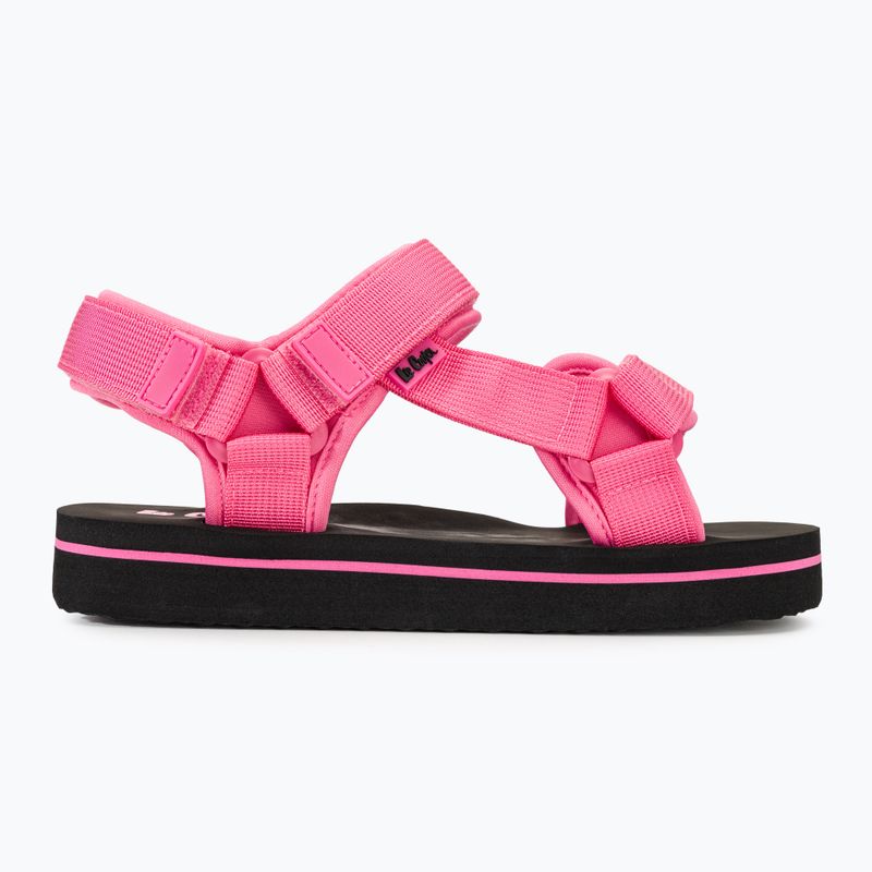 Sandale pentru femei Lee Cooper LCW-24-05-2750 black / fuxia 2