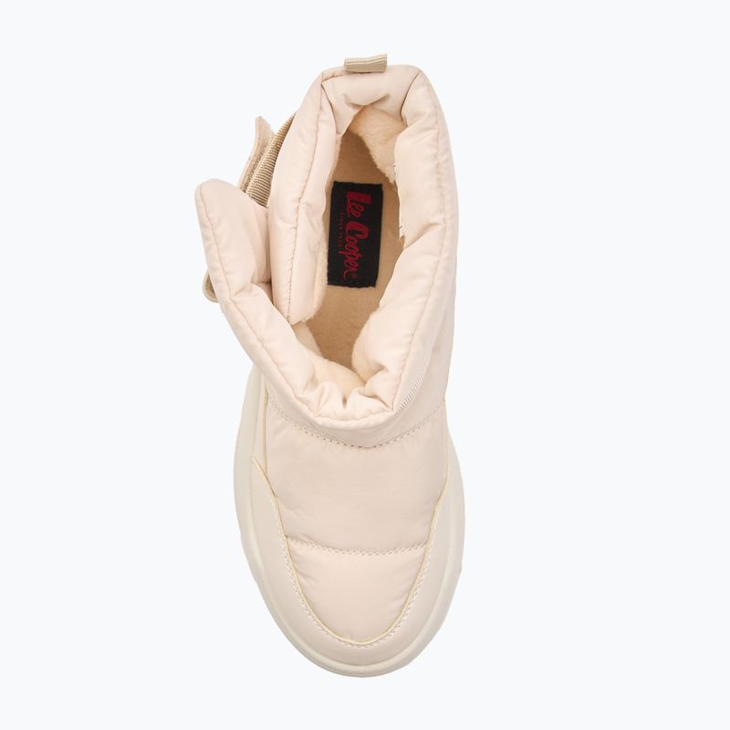 Ghete de zăpadă pentru femei Lee Cooper LCJ-24-47-3140L light beige